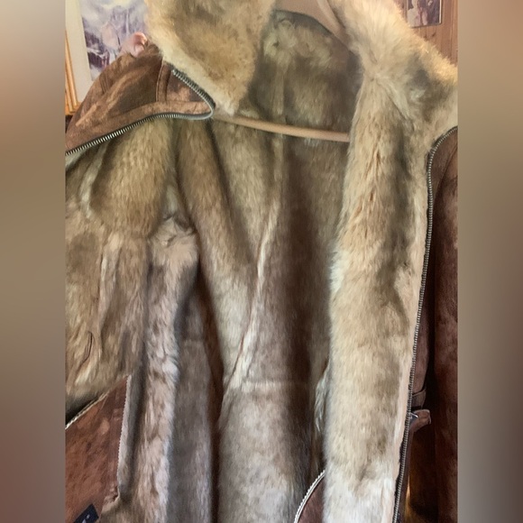 Beautiful  women’s all leather winter coat - Picture 4 of 5